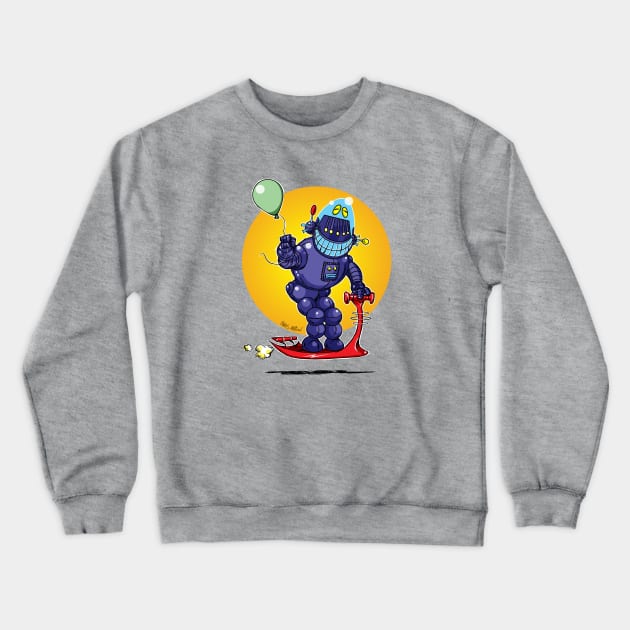 Robby's Day Out! Crewneck Sweatshirt by CMProds